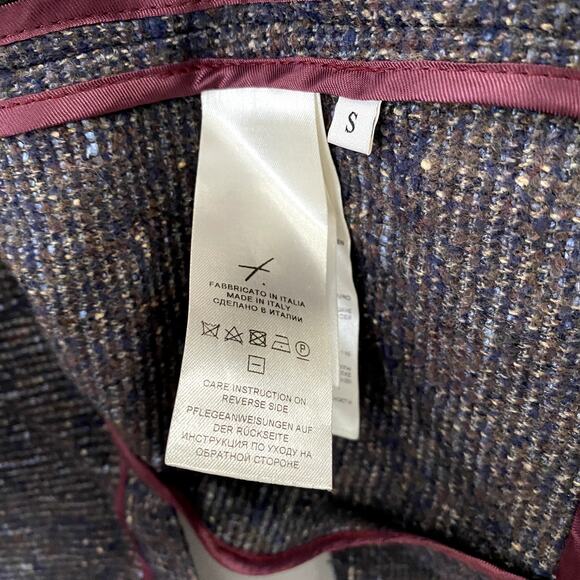 Falconeri Multicolor Wool & Silk Blazer Size S - Picture 6 of 7